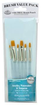However, those with a small. Royal Langnickel Royal Zip N Close Gold Taklon Clear Acrylic Handle Shader 6piece Brush Set Check Royal Langnickel Clear Acrylic Wholesale Craft Supplies
