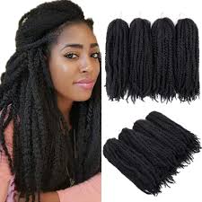 Decorate your laptops, water bottles, helmets, and cars. Afro Kinky Hair Extensions Twist Crochet Braids Synthetic Hair 20 Inches Pack Of 4 Black Amazon De Beauty