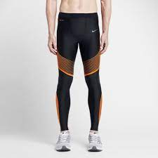 new nike dri fit men s power speed compression black tights size m l mens running tights mens activewear running tights