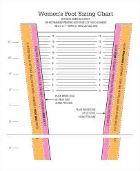 80 Exhaustive Womens Foot Width Chart