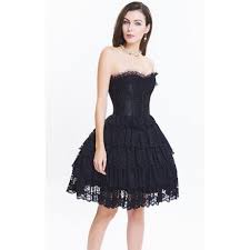 Check spelling or type a new query. La Robe Bustier Noir En Dentelle Bustiers Et Corsets
