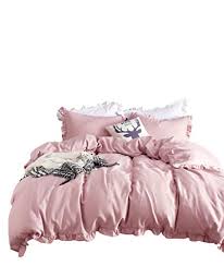 Nghe bài hát light pink (dragon ball super ending 3) chất lượng cao 320 kbps lossless miễn phí. Lace Duvet Cover Set Queen Light Pink Super Soft Lightweight Bedding Set Solid Color With Exquisite Flouncing Design Light Pink Queen Buy Online In Aruba At Aruba Desertcart Com Productid 101636269