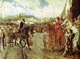 The Execution Of Torrijos And His Companions At Málaga Beach Moors Expelled From Spain Sad King Of Spain Handing Over The Keys Of Granada To Queen Isabella And King Fernandez Muslim History And Art Muslim R