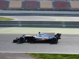 launch livery at Barcelona testing ...