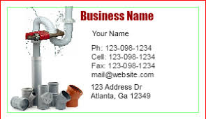 Elegant templates pack to create plumbing and heating service business cards in minutes. Plumber Business Card Designs Designsnprint