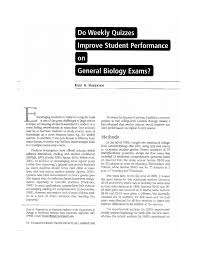 Users can continue to use the estudio site normally through july 31, 2021. Pdf Do Weekly Quizzes Improve Student Performance On General Biology Exams