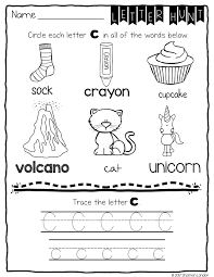 These Letter Hunt Worksheets Are Perfect For Your Students That Need A Little Extra Pract Letter Recognition Worksheets Letter Recognition Preschool Director