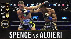 Spence vs Algieri FULL FIGHT: April 16, 2016