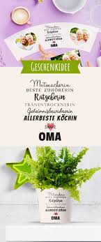 Mutmacherin Ratgeberin Allerbeste Köchin Danke Oma Der Oma Danke