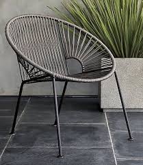 De La Sol Modern Aesthetic Brings The Classic Mexican Resort Vibe To Decks Patios Ter Lounge Chair Outdoor Modern Table And Chairs Dining Room Chairs Modern