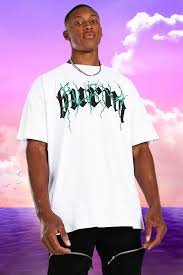 The boohooman x burna boy collection has landed…and it's larger than life! Burna Boy Oversized Tour Print T Shirt Boohoo