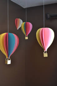 hot air balloon inspired decorations