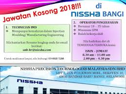 Things to do in bandar baru bangi. Careers At Nissha Malaysia Home Facebook