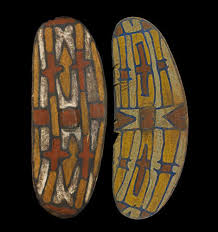 Queensland Rainforest Shield Aboriginal Weapon Aboriginal Painting Indigenous Art Aboriginal