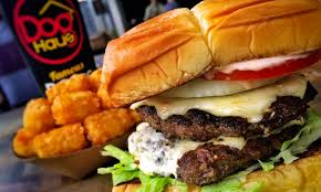 Hot Dogs Sausages And Burgers Dog Haus Groupon