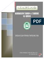 This month we are supporting k9s for warriors. Silabus Tahsin Dan Tahfizh