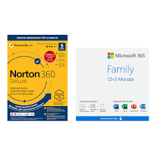 To install, simply download the software and unlock with the activation code you receive by post. Microsoft 365 Family 6 User Norton 360 Deluxe 5 User 1 Jahr 3 Monate Extra Bei Notebooksbilliger De
