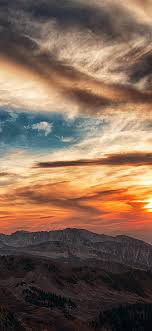 Download wallpapers and backgrounds with images of sunset. Iphone Wallpaper Sunset Cloud 1125x2436 Wallpaper Teahub Io