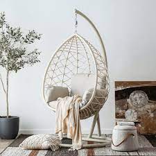 nest balcony hanging chair in 2021 hanging chair bamboo weaving basket chair