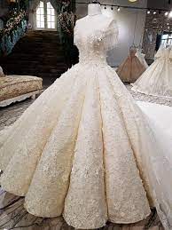 Hw49 1 Luxury New Unique Design Wedding Gown With Long Train Wedding Gowns Chapel Train Wedding Dress Ball Gowns Wedding