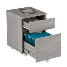 Organizing your business' files can be a difficult endeavor, but shopping for a good filing cabinet should be nothing short of simple. Rolling Two Drawer Vertical Filing Cabinet With Lock And Storage Techni Mobili