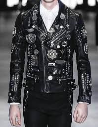 Pin By Kanavan Davalos On Postrock Nroll Leather Jacket Men Style Punk Jackets Punk Fashion
