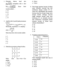 Maybe you would like to learn more about one of these? Contoh Soal Sbmptn
