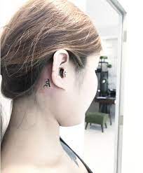 wording tattoo 有兴趣纹身可以pm我预约时间哦 addressis a 6 13acentralresidencejalansungaibesi57100sungaibesikualalumpur 营业时间12pm 10pm behind ear tattoo ear tattoo tattoos