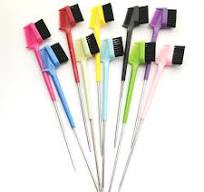 10PCS Wholesale Edge Control Brush Head Eyebrow Brush For Hair Salon Hair  Comb Brushes Beauty Tooling Steel Needle Curling Combs - AliExpress