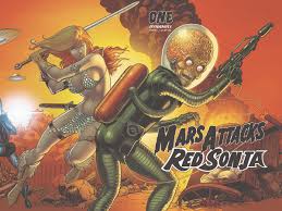 Movie reviews & metacritic score: Look Inside Mars Attacks Red Sonja 1 From Dynamite Previews World