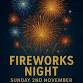 Fireworks Night event in Worksop