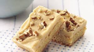 Blonde Brownies with Brown Sugar Frosting Recipe - BettyCrocker.com