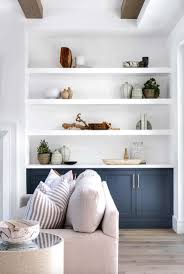 Stunning Modern Coastal Home With Inspiring Details In Corona Del Mar Living Room Shelves Beach House Interior Home