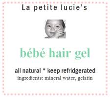 Other organic hair gel options. Baby Hair Gel Babyccino Kids Daily Tips Children S Products Craft Ideas Recipes More