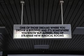 Typographic Installations Are Solar Powered Poetry Robert Montgomery Magical Room Montgomery