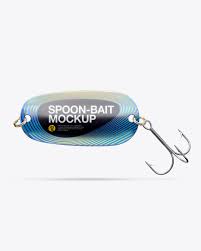 Download Spoon Bait Mockup In Object Mockups On Yellow Images Object Mockups