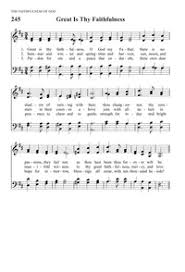 Isaiah 25:1 reliability god worship. Great Is Thy Faithfulness Hymnary Org