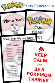 2) flowers always bring out the best in people. Pokemon Birthday Party Ideas Printables Frugal Florida Mom