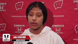 Wisconsin's Laila Edwards, Caroline Harvey reflect