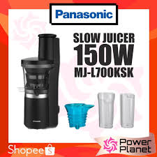 This will give the slow juicer the opportunity to completely squeeze the fruit and vegetables. Panasonic Mj L700ksk Slow Juicer Mj L700 Mjl700 Shopee Malaysia