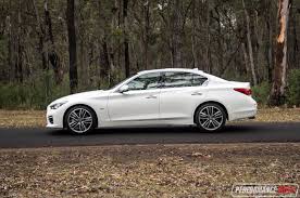 The front seats of the vehicle are extremely comfortable and the top tier trim, the red sport trim, features a 400hp v6 engine. 2017 Infiniti Q50 3 0t Silver Sport Review Video Performancedrive