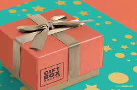 Origami box 종이접기 상자접기 (designed by sweet paper). Gorgeous Free Gift Box Mockup Psd Zippypixels