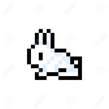 Pixel art licorne facile et rapide : Pixelated Haschen 8 Bit Pixel Art Isolierte Vektor Illustration Lizenzfrei Nutzbare Vektorgrafiken Clip Arts Illustrationen Image 69146002