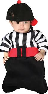 Pin By Big Apple Costumes On To O O Cute Baby Toddler Dress Up Buntings Costumes Referee Costume Newborn Halloween Costumes Baby Costumes