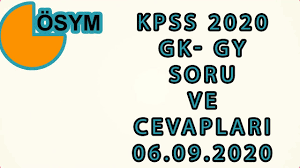 Kpss geçmiş yıllarda çıkmış sorular. Kpss 2020 Lisans Tum Soru Ve Cevaplari 6 Eylul 2020 Youtube