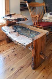 Live Edge Oak End Table Oak End Tables Live Edge Rustic End Tables