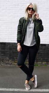 Style Casual Khaki Bomber Jacket Women Bomber Jacket Outfit Athleisure Outfits