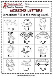 Fill In The Missing Vowel Missing Letters 1 In 2020 Missing Letter Worksheets Letter Worksheets Letter Worksheets For Preschool