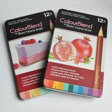 spectrum noir colourblend set of 12 colouring pencils with free p p