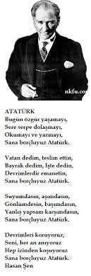 Resimli Ataturk Siirleri Siir Evde Egitim Egitim